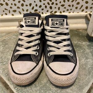 Converse All Star Navy and White Sneakers
